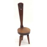 A spinning chair by Jack Gimble of Cromer, 85.5cm high