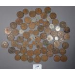 A quantity of Eire 20th century coinage including: Irish Free State and Eire, issues pre-decimal and