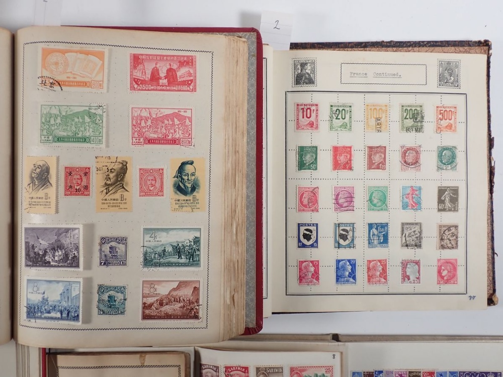 Boxed collection of GB, Br Empire/C'wealth & ROW stamps, both mint & used, in 5 albums, 3 approval - Image 4 of 5