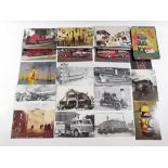 Postcards: fire related - bundle modern cards chiefly New Zealand/Australian origin (some items x 2)