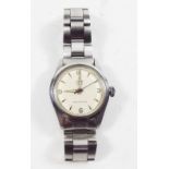 A Tudor Rolex Oyster Royal gentleman's vintage wristwatch in stainless steel case, No 7903, serial