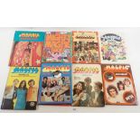 Nine 1970's Magpie annuals