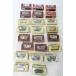 A box of Matchbox 'Models of Yesteryear' cars, boxed