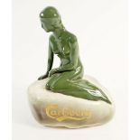 A vintage Carlsberg advertising mermaid, 16cm