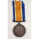 A WWI war medal to Private A Finch Gloucester Regiment 31952