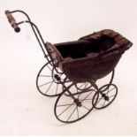 A Victorian dolls pram