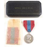 An Imperial service medal to Joseph Watson Carr, cased