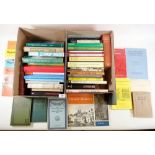 Two boxes of topographical books