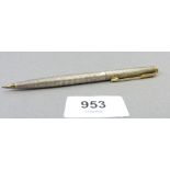 A Parker sterling silver propelling pencil