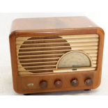 A Sobell walnut cased valve radio