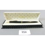 A Parker Slimfold fountain pen, boxed