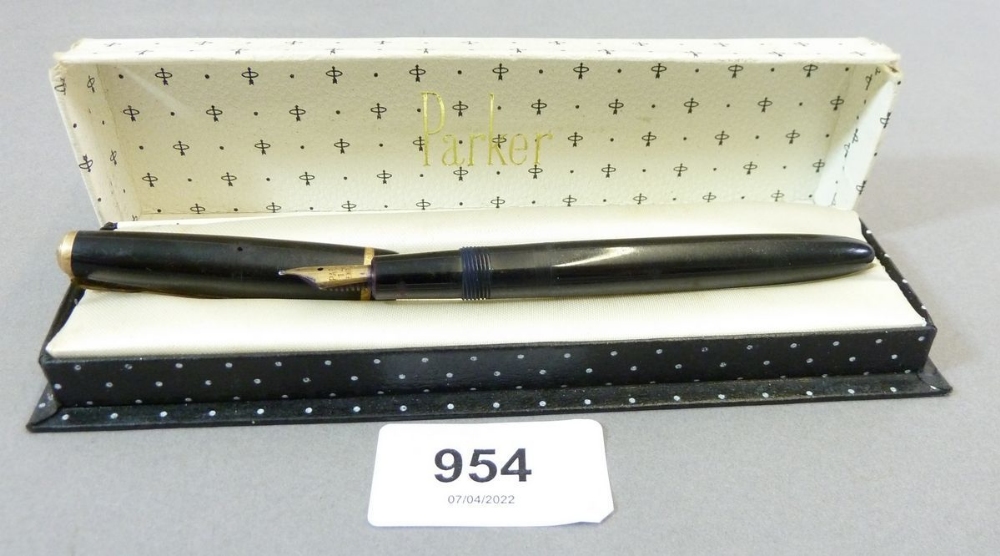 A Parker Slimfold fountain pen, boxed - Image 2 of 2