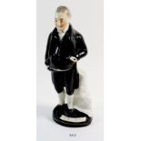 A Victorian Staffordshire figure of Jemmy Wood (A Gloucester bank known as the Gloucester Miser
