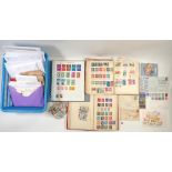 GB, Br Empire & ROW: 3 stamp albums with QV-QEII period defin, commem, officials, postage due,