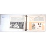 World: Large, purposed 1981 Prince Charles & Lady Diana Spencer Royal Wedding album fully scripted