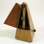 A Maelzel mahogany cased metronome