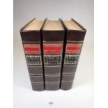 The Encyclopaedia Britannica, three volumes facsimile of the first edition published in 1771 -