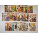 A quantity of Fleetway Library war comics