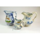 Three various Victorian jugs