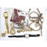 A box of ladies wrist watches