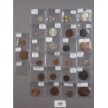 A quantity of GB coinage in plastic envelopes with descriptions and values indicated - Condition: