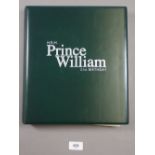 "The Prince William Silver Coin Collection", No 1247, of 12 numismatic-philatelic covers on the
