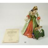 A Royal Doulton figure 'Lady Jane Grey' HN3680 with certificate