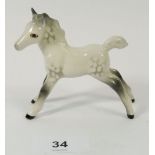 A Beswick Palomino foal