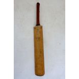 A Gunn & Moor vintage cricket bat 'The Cannon'