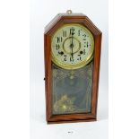 A Newhaven wall clock, 39 cm tall