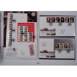 GB: QEII decimal defin & commem FDC collection in 9 volumes, 1992-2015. Many clean, purposed,