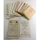 A collection of forty nine Point to Point Steeplechase Racecards, 1937 (one) and 1965 to 1988, South
