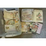 USA: Large boxed accumulation of mint & used defin, commem, air, parcel, postage due, fiscal &