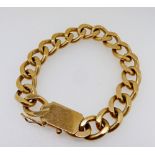 A 9 carat gold bracelet, 47g