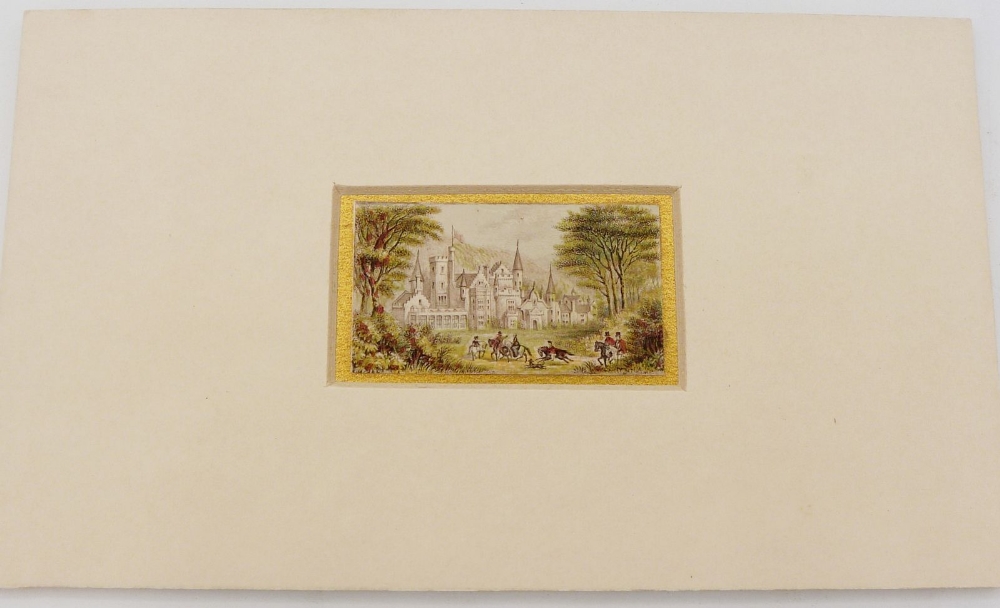 A group of fifteen Baxter mini prints of Victorian scenes including Royalty - Image 3 of 3