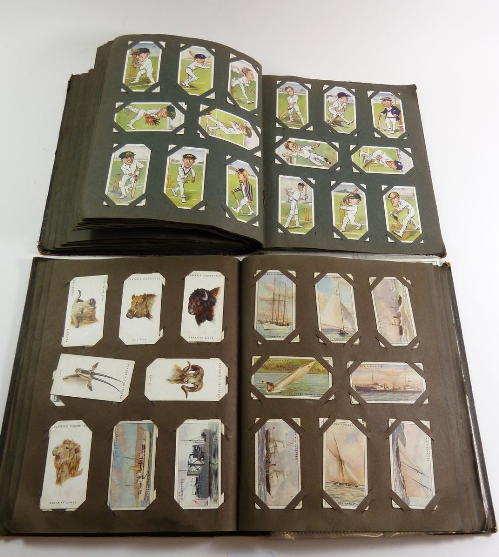 Two albums of mixed cigarette cards, mainly Will and Players plus five sets in their albums - Bild 2 aus 4