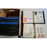 GB: Nine albums of mainly scripted and/or purposed FDC 1966-1991, c. 250, with some repetition; many