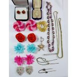 Various costume jewellery