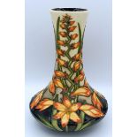A Moorcroft vase by Sian Leeper limited edition 30/50, 2002, 20cm