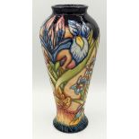 A Moorcroft vase limited edition Geneva pattern, 91/300, 21cm