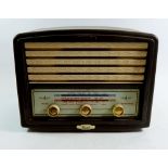 An old Bush Bakelite radio