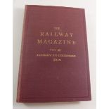 A complete run of the Railway magazine 1932-1963 in official maroon bound volumes (volumes 70-109)