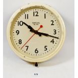 A Smiths Sectric Bakelite wall clock, 29cm diameter