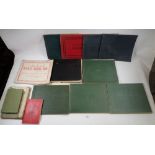 A collection of fourteen various cricket scoring books dating back to the late 1880's - 1950's, of