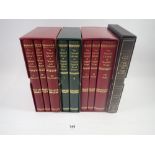 A Folio Edition of Lord of the Rings and three boxed Oxford Library literary books