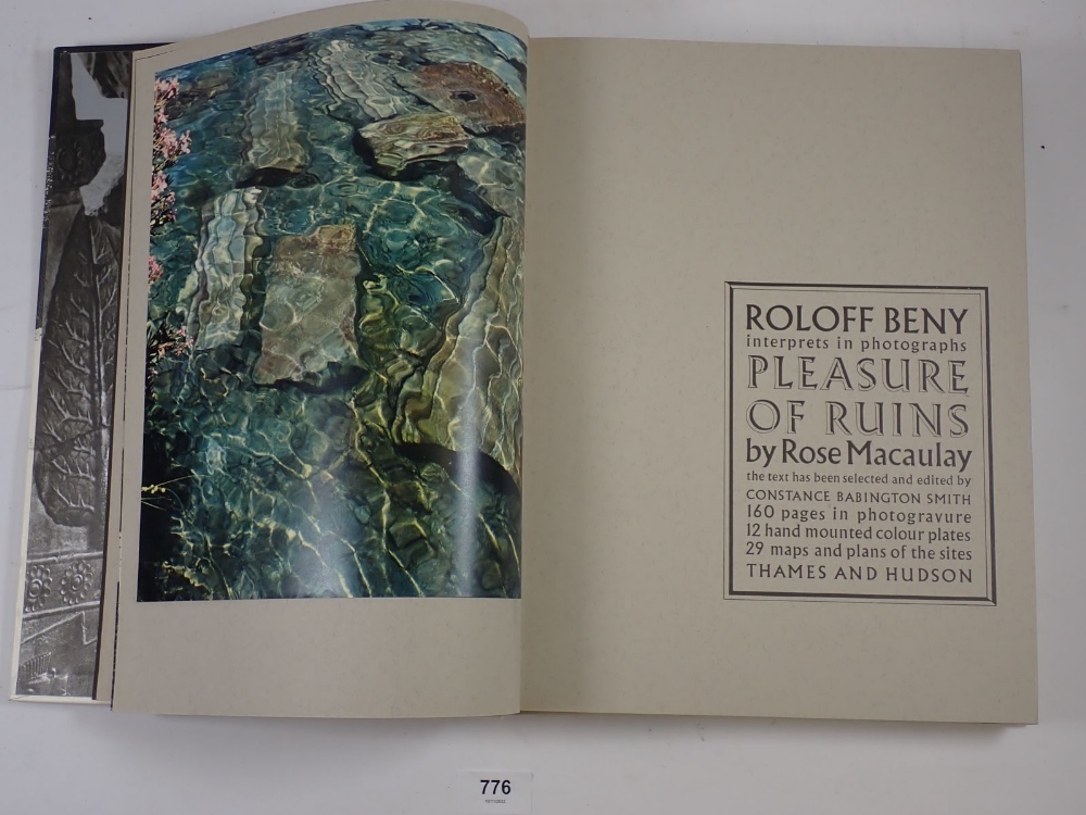 'Pleasure of Ruins' by Rose McAuly photographed and designed by Roliff Beny, copy 47/150 - Image 3 of 4