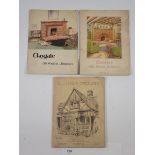 Three vintage brochures for Claygate Old English Fireplaces