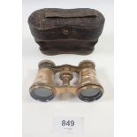 A pair of opera glasses by Bailey & Co New York