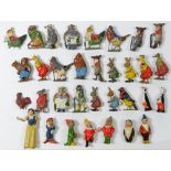 A Britains painted lead collection of 24 Cococubs figures and Snow White with six dwarves