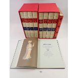 A collection of Folio Society books including History of the Roman Empire - 8 volumes and Lytton